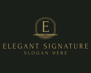 Elegant Fashion Boutique Studio logo design