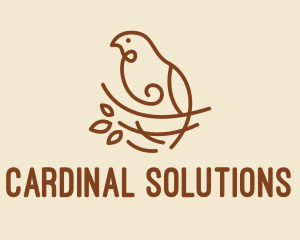 Bird Nest Scribble  logo