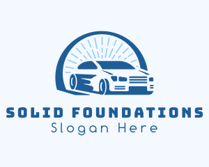 Sports Car Automobile logo