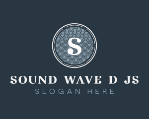 Beauty Circle Waves logo design