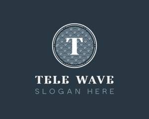 Beauty Circle Waves logo design