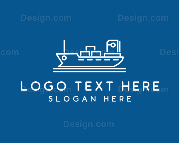 Cargo Ship Imports Logo