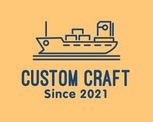 Cargo Ship Tanker logo