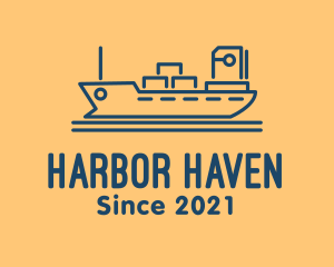 Cargo Ship Tanker logo