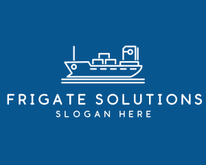 Cargo Ship Imports logo design