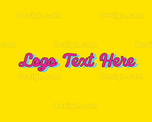 Generic Pop Art Business Logo