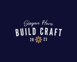 Nautical Marine Helm logo design