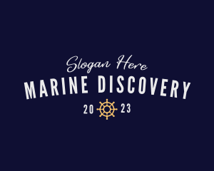 Nautical Marine Helm logo design