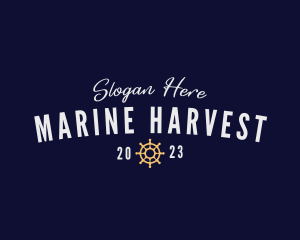 Nautical Marine Helm logo design