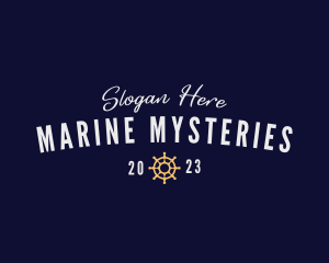 Nautical Marine Helm logo design