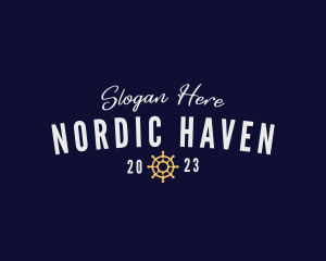 Nautical Marine Helm logo design