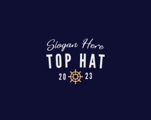 Nautical Marine Helm logo design