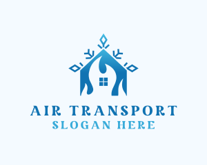 Cool Home Airconditioning  logo design