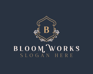 Floral Boutique Flower logo design