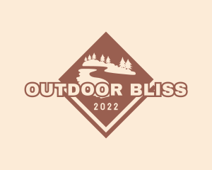 Brown Forest Adventure logo design