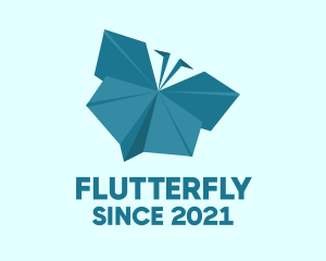 Origami Butterfly Art logo
