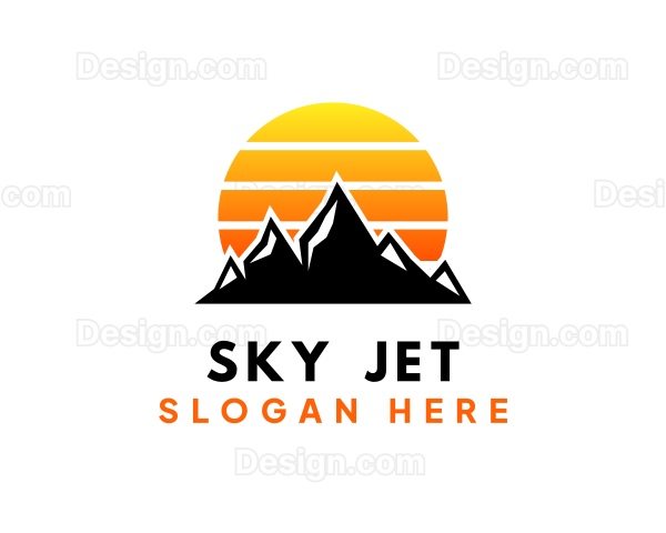 Sunset Mountain Trekking Logo