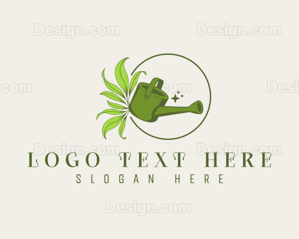 Garden Watering Can Logo