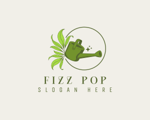 Garden Watering Can logo design