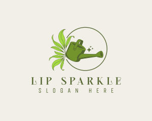 Garden Watering Can logo design