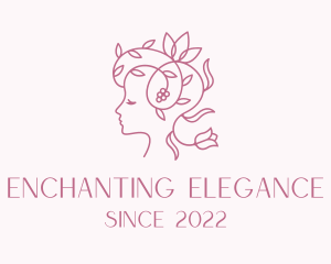 Feminine Organic Beauty  logo design