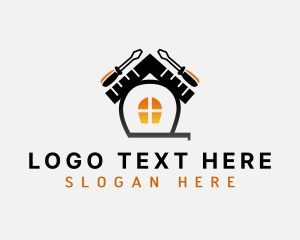 Renovation House Construction logo