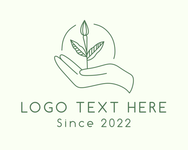 Herbalist logo example 2