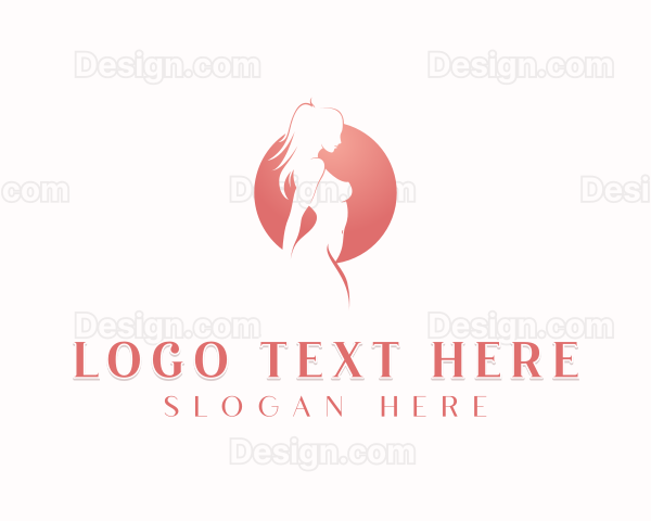 Woman Body Seduction Logo