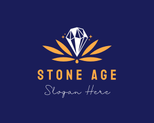 Luxury Diamond Stone logo design