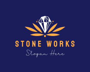 Luxury Diamond Stone logo design