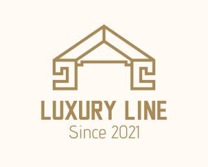 Luxury Home Mansion logo design