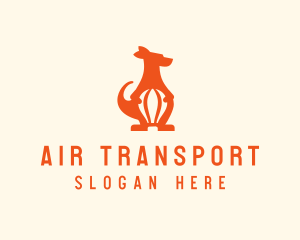 Kangaroo Air Balloon  logo design