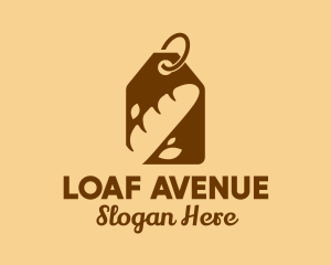 Fresh Bread Loaf Tag logo design