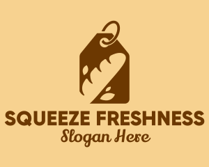 Fresh Bread Loaf Tag logo design