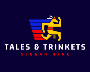 Filipino Folklore Tikbalang logo