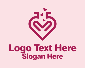 Love Potion Flask  Logo