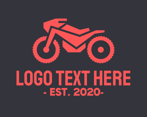 Motorbike logo example 3