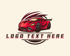 Racing Automotive Car logo