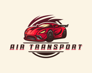 Racing Automotive Car logo design