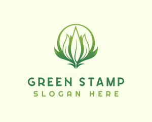 Grass Yard Landscaper logo design