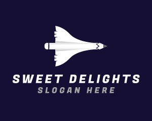 Space Aircraft Pencil logo