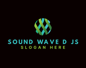 Ball Wave Weaving logo design