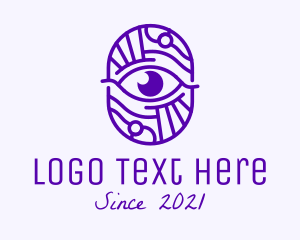 Minimalist Visual Eye  logo