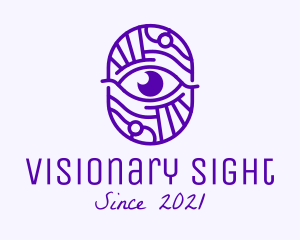Minimalist Visual Eye  logo