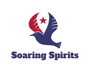 Flying Bird Star logo
