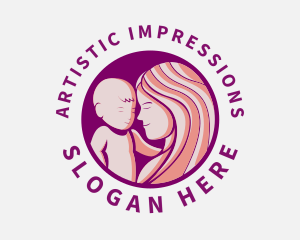 Pediatric Mother Child Care logo design