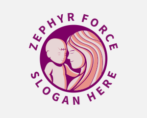 Pediatric Mother Child Care logo design