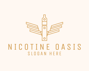 Vape Pen Wings logo design