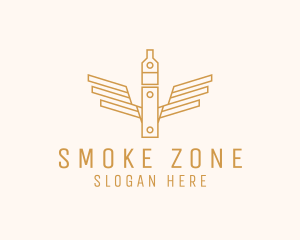 Vape Pen Wings logo design