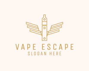 Vape Pen Wings logo design